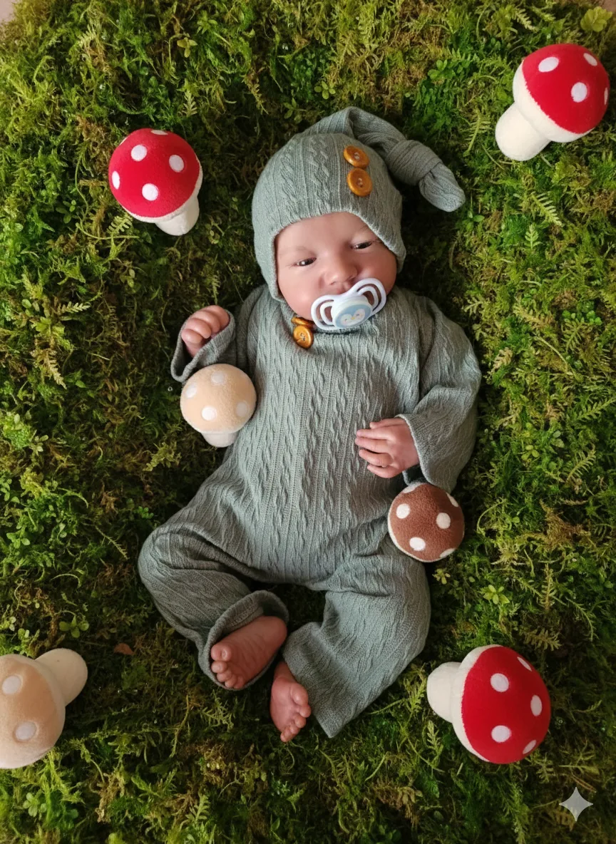 Ukázka úpravy fotografií reborn panenky 16